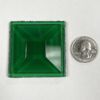 Square 50mm Jewel -Green QST50-03 - Image 2
