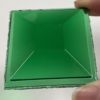 Square 50mm Jewel -Green QST50-03 - Image 3