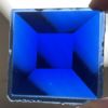 Square 50mm Jewel -Blue QST50-04