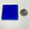 Square 50mm Jewel -Blue QST50-04 - Image 3