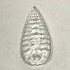 Teardrop Textured Jewel - Clear JM7732-01 - Image 2