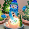 LF236 Small Snowman Mold - Image 2