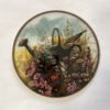 Painted Medallion Watering Can & Bird-PM022 - Image 4