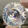 Dichroic Victorian Round 40mm Jewel- Clear DFR40-01 - Image 2