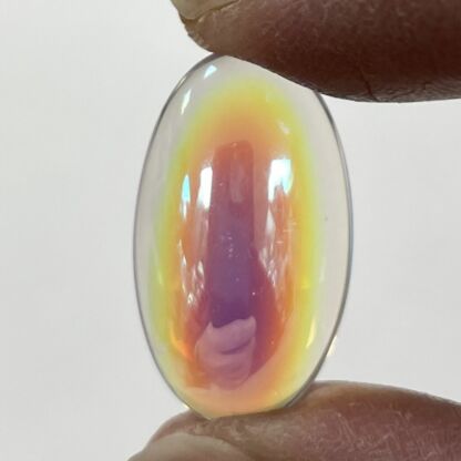 Dichroic Jewel DM2414-01 Smooth Oval