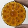 Round Texture 65mm (2 1/2") Jewel- Amber WM65-02 - Image 2