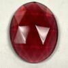 Faceted Oval 30mm x 40mm Jewel-331-340 Cranberry - Image 2