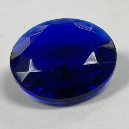 Double Faceted Round 30mm Jewel-Blue D30-04 - Image 2