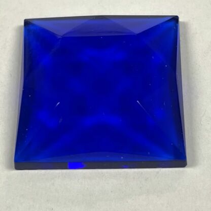 Faceted Square 30mm Jewel - Blue FQ30-04 - Image 2