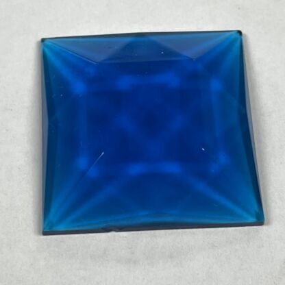 Faceted Square 30mm Jewel - Teal FQ30-05 - Image 2