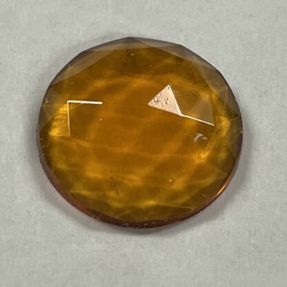 Faceted Round 15mm Jewel FR15-02 Amber - Image 2