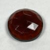 Faceted 20mm Round Jewel FR20-21 Dark Amber - Image 2