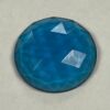 Faceted 25mm Round Jewel FR25-05 Turq - Image 2