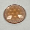 Faceted 25mm Round Jewel FR25-08 Peach - Image 2