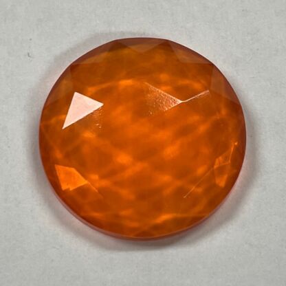 Faceted Round 25mm Jewel FR25-09 Orange - Image 2