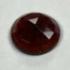Faceted 25mm Round Jewel FR25-21 Dark Amber - Image 2