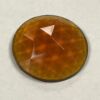 Faceted 30mm Round Jewel FR30-02 Amber - Image 2