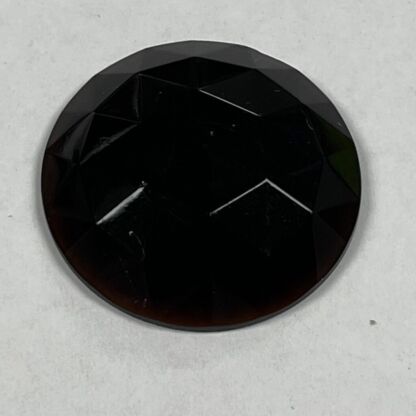 Faceted 30mm Round Jewel FR30-21 Dark Amber - Image 2