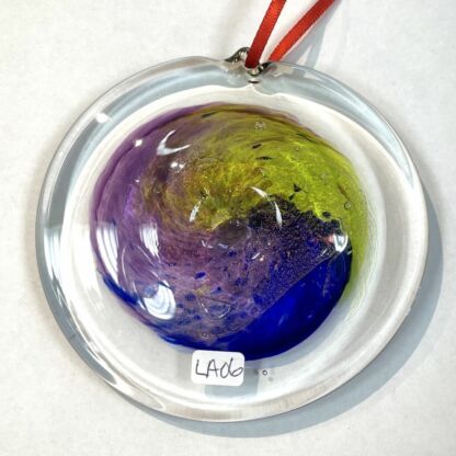 Rondel 3-D Handblown Glass  - LA06 - Image 3
