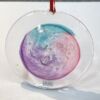 Rondel 3-D Handblown Glass - LA23