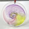 Rondel 3-D Handblown Glass - LA36