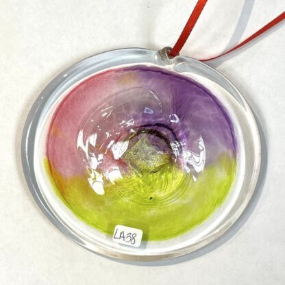 Rondel 3-D Handblown Glass - LA38 - Image 3