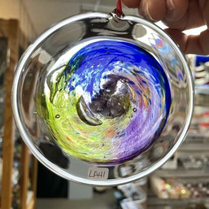 Rondel 3-D Handblown Glass - LA41 - Image 3