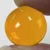 Smooth Round 16mm Jewel- MC16-09 Orange