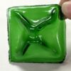 Old World Square 50mm Jewel -Green CR50-03 - Image 3