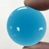 Smooth 40mm Round Jewel FB40-05 Turquoise