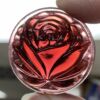 Rose 40mm Jewel FBR40-340 Cranberry Pink