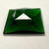 Faceted Square 50mm Jewel - Green FQ50-03 - Image 2