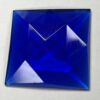 Faceted Square 50mm Jewel - Blue FQ50-04 - Image 2