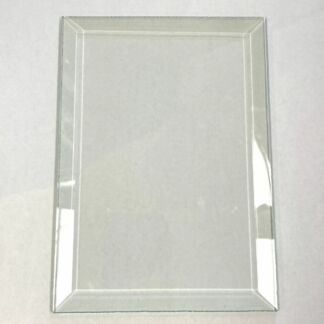 5" x 7" Rectangle Bevel Glass - M