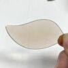 CF95890P Petal Shaped Peach Bevel Glass