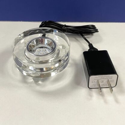 Crystal 3" Lighted Base