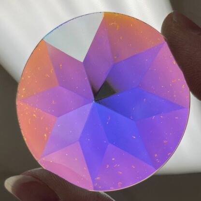Dichroic 50mm Jewel FBT50-01 Star Facet Round