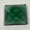 Faceted Square 25mm Jewel - Moss Green FQ25-31 - Image 2