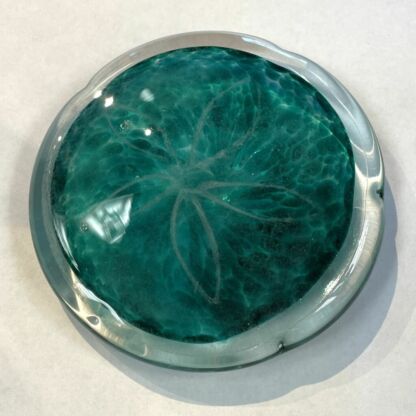 Rondel 3-D Sand Dollar Glass -72104T - Image 3
