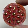 Dichroic Fancy 42mm Jewel BC42-340 Cranberry - Image 2