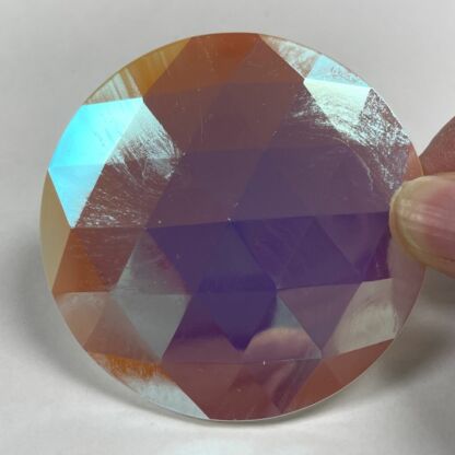 Dichroic Round 75mm Jewel BR75-11 Opal White - Image 2