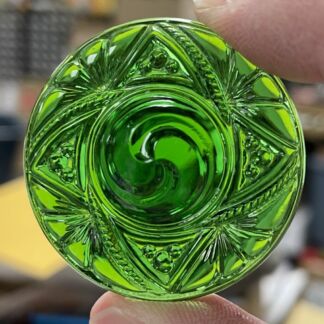 Victorian Round 40mm Jewel- Green VFR40-03