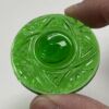 Victorian Round 40mm Jewel- Green VFR40-03 - Image 2