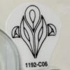 Clear Beveled Glass Cluster - C06