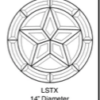 Glue Chip Bevel Glass Cluster  - HLSTX -GC Star - Image 2