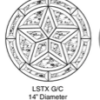 Glue Chip Bevel Glass Cluster  - HLSTX -GC Star