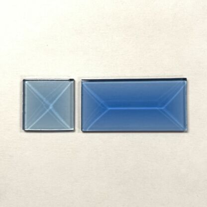 Square Colored Glass Bevel - 1" x 1" - Image 4