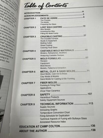 Glass Casting & Mold Making Book Three - Image 2