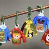 LF246 Two Holiday Sweater Ornament Mold - Image 3