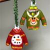 LF246 Two Holiday Sweater Ornament Mold - Image 2